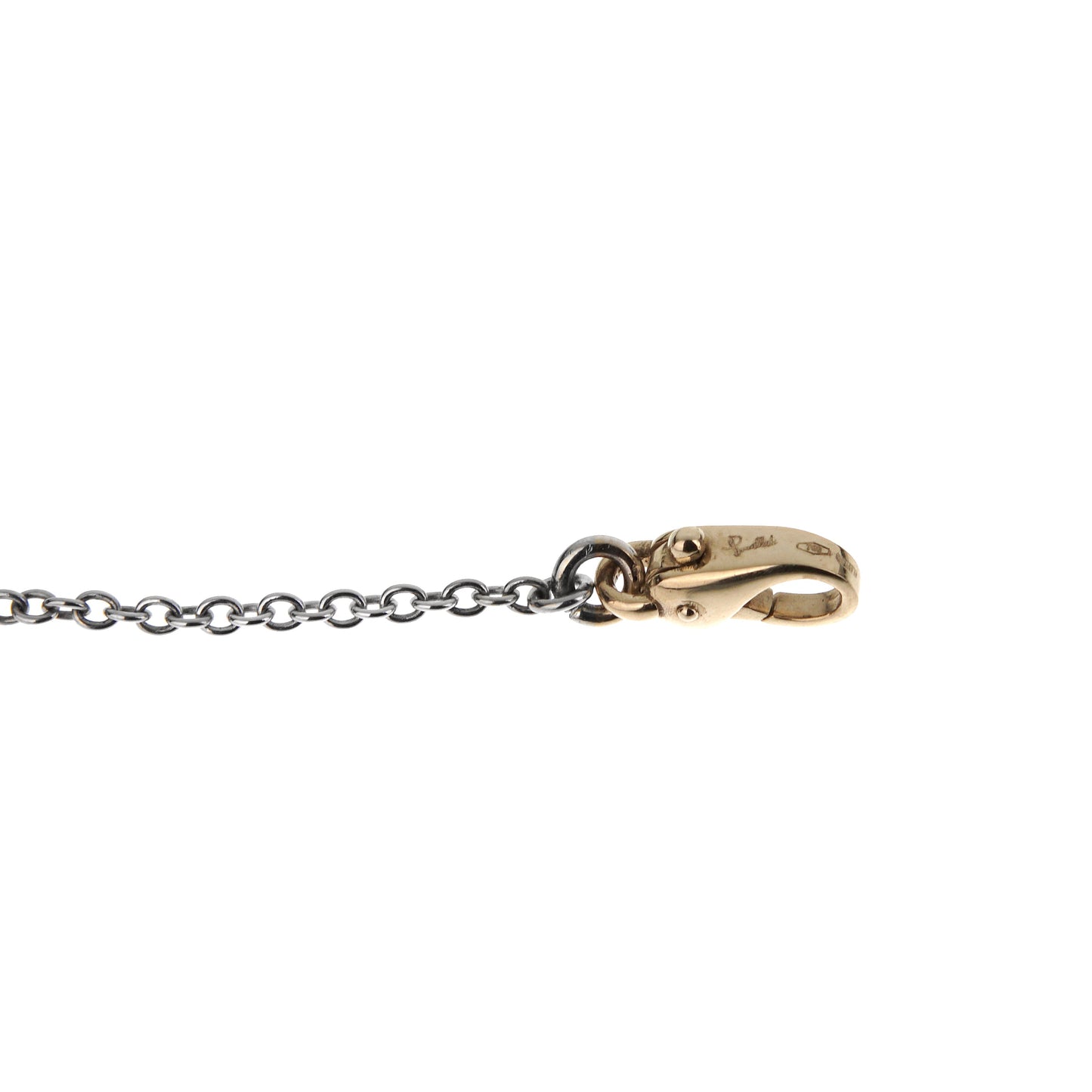 Pomellato 18k White Gold Chain Link Bracelet