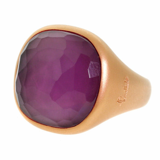 Pomellato Amethyst Rose Gold Gemstone Ring