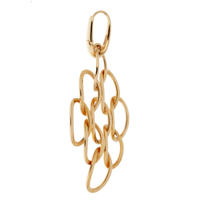 Pomellato Brera 18k Rose Gold Drop Dangle Earrings