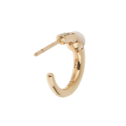 Pomellato M'ama Non M'ama 18k Rose Gold Diamond Earrings