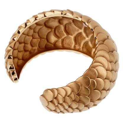 Pomellato Rose Gold Cuff Bangle Bracelet