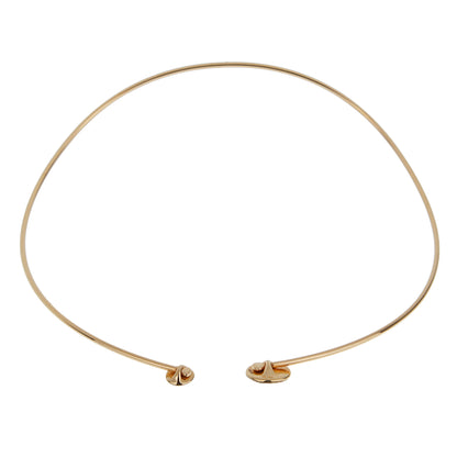 Pomellato Sabbia Choker Brown & White 18k Rose Gold Necklace