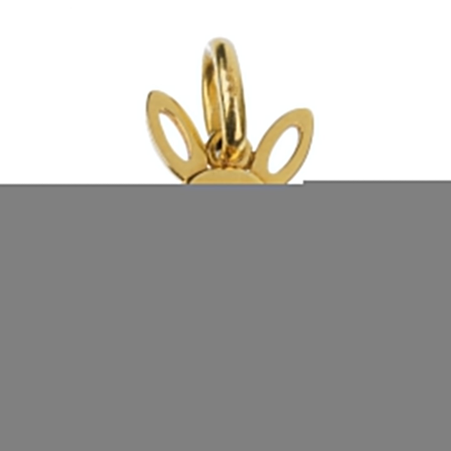 Pomellato Vintage Bunny Yellow & White Gold Diamond Charm Pendant