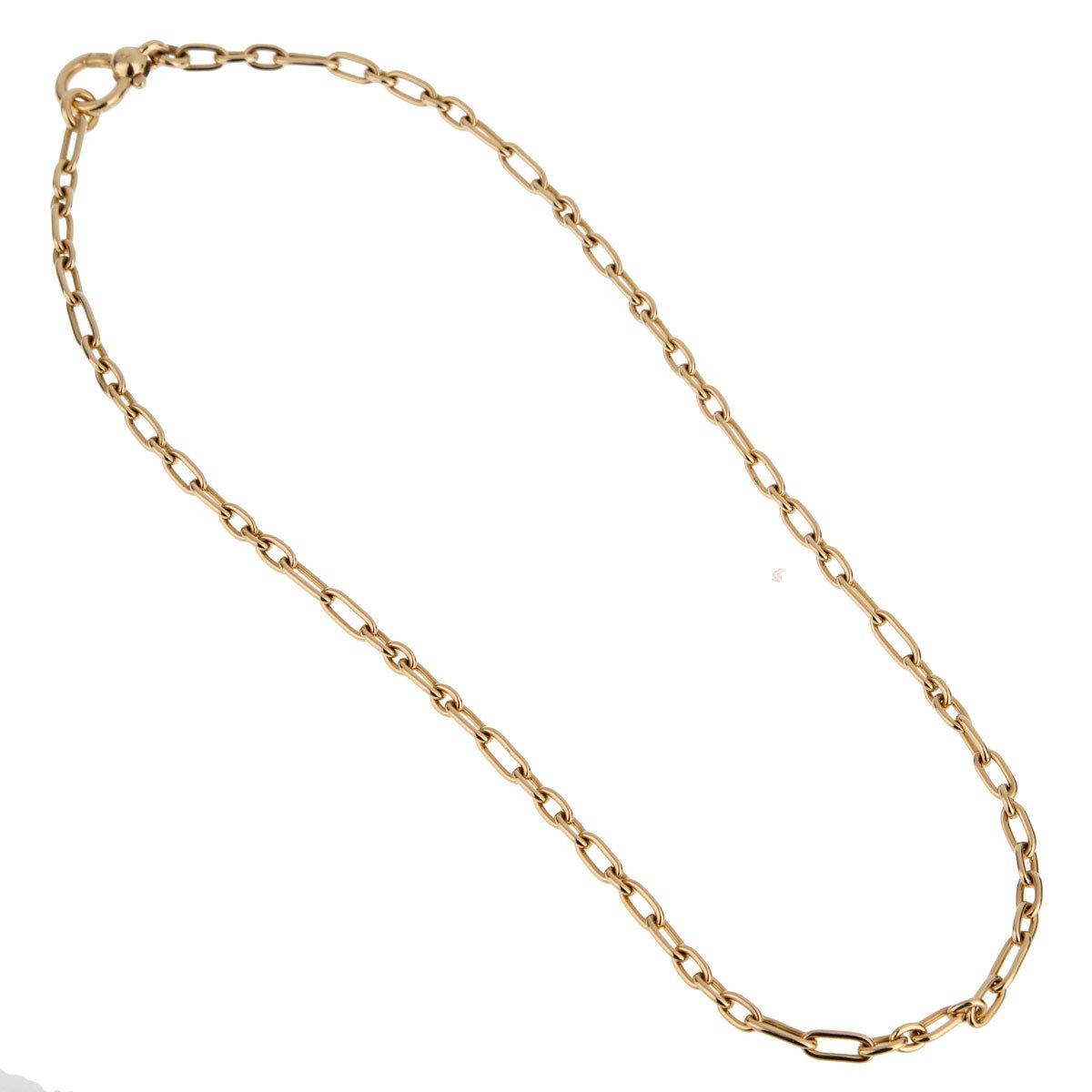 Pomellato Yellow Gold Chain Link Necklace
