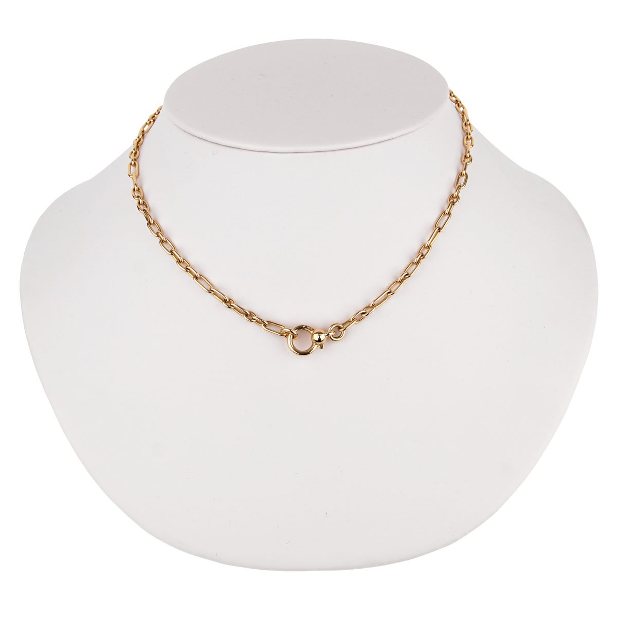 Pomellato Yellow Gold Chain Link Necklace