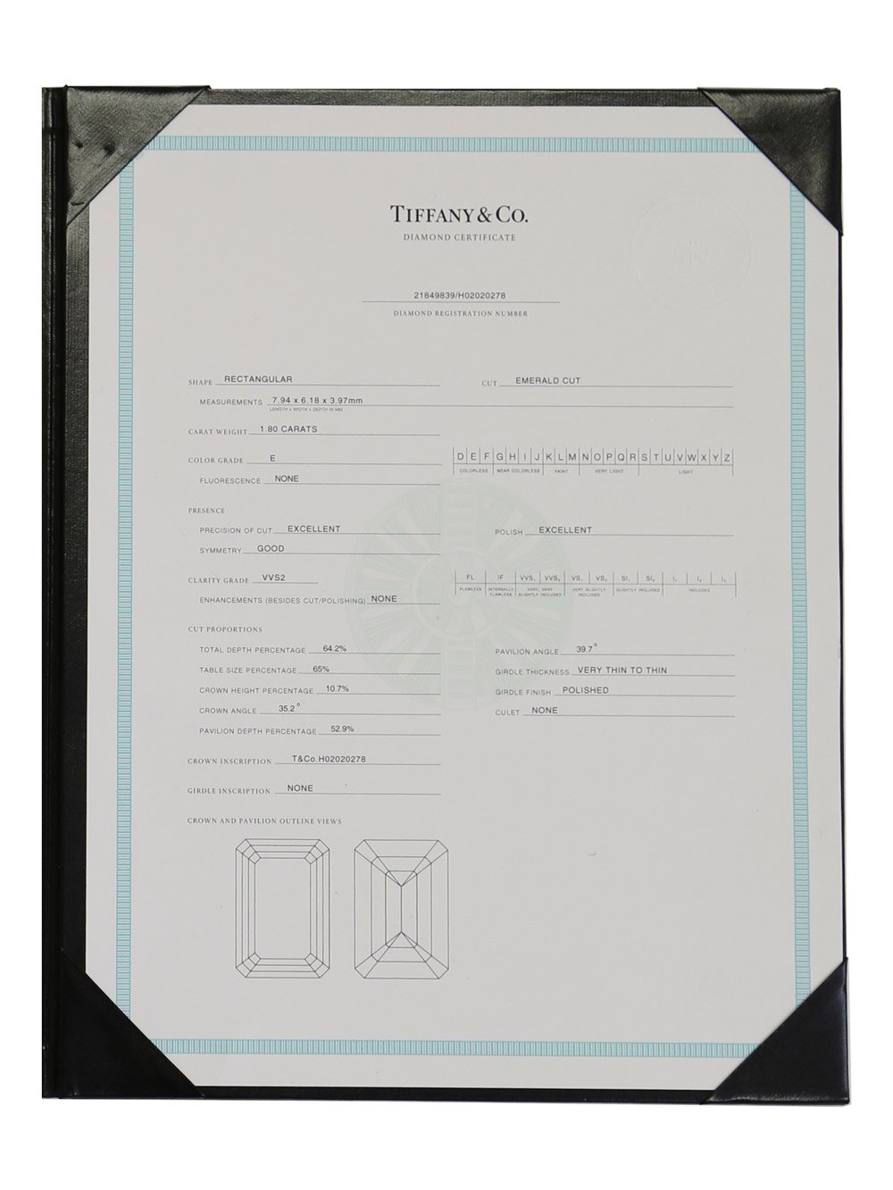 Tiffany & Co Diamond Engagement Ring