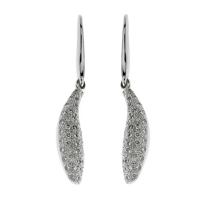 Tiffany & Co Diamond White Gold Earrings
