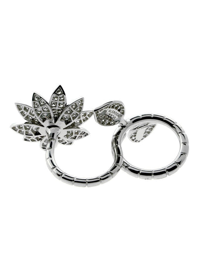 Van Cleef & Arpels Lotus Diamond Ring
