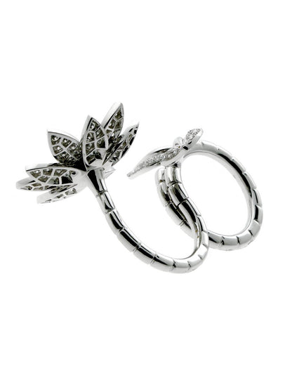Van Cleef & Arpels Lotus Diamond Ring