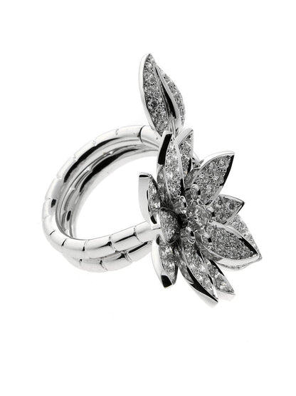 Van Cleef & Arpels Lotus Diamond Ring