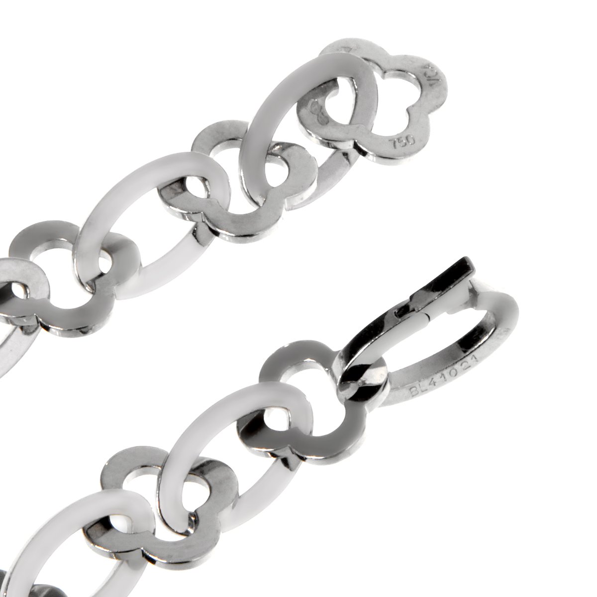 Van Cleef & Arpels White Gold Byzantine Necklace