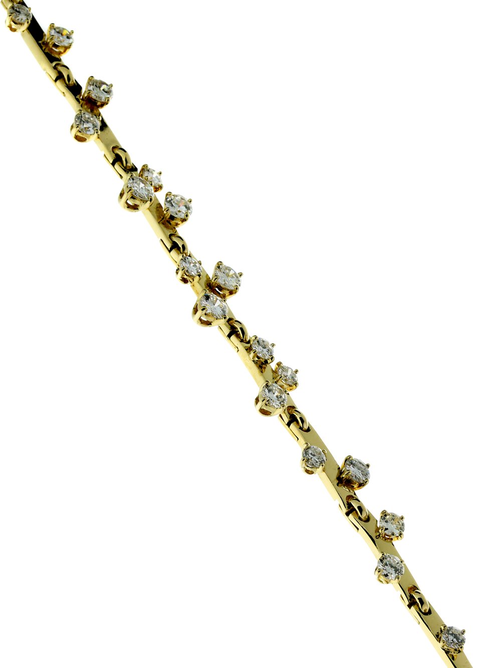 Vintage Van Cleef & Arpels Gold Diamond Necklace
